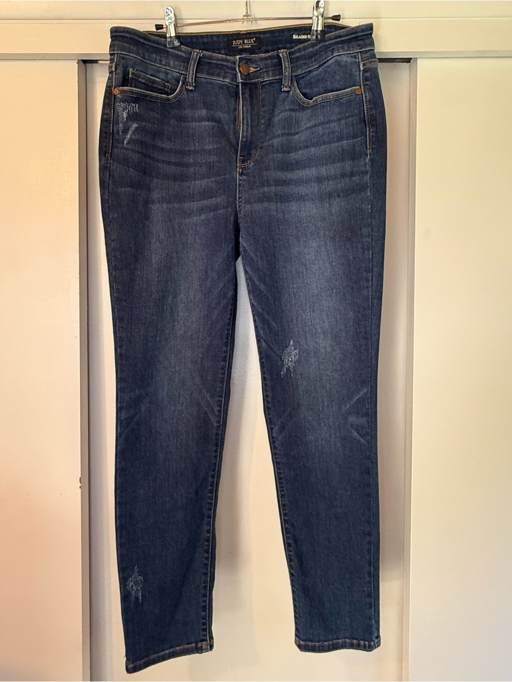 Judy Blue Dark Blue Skinny Jeans - Picture 2 of 13
